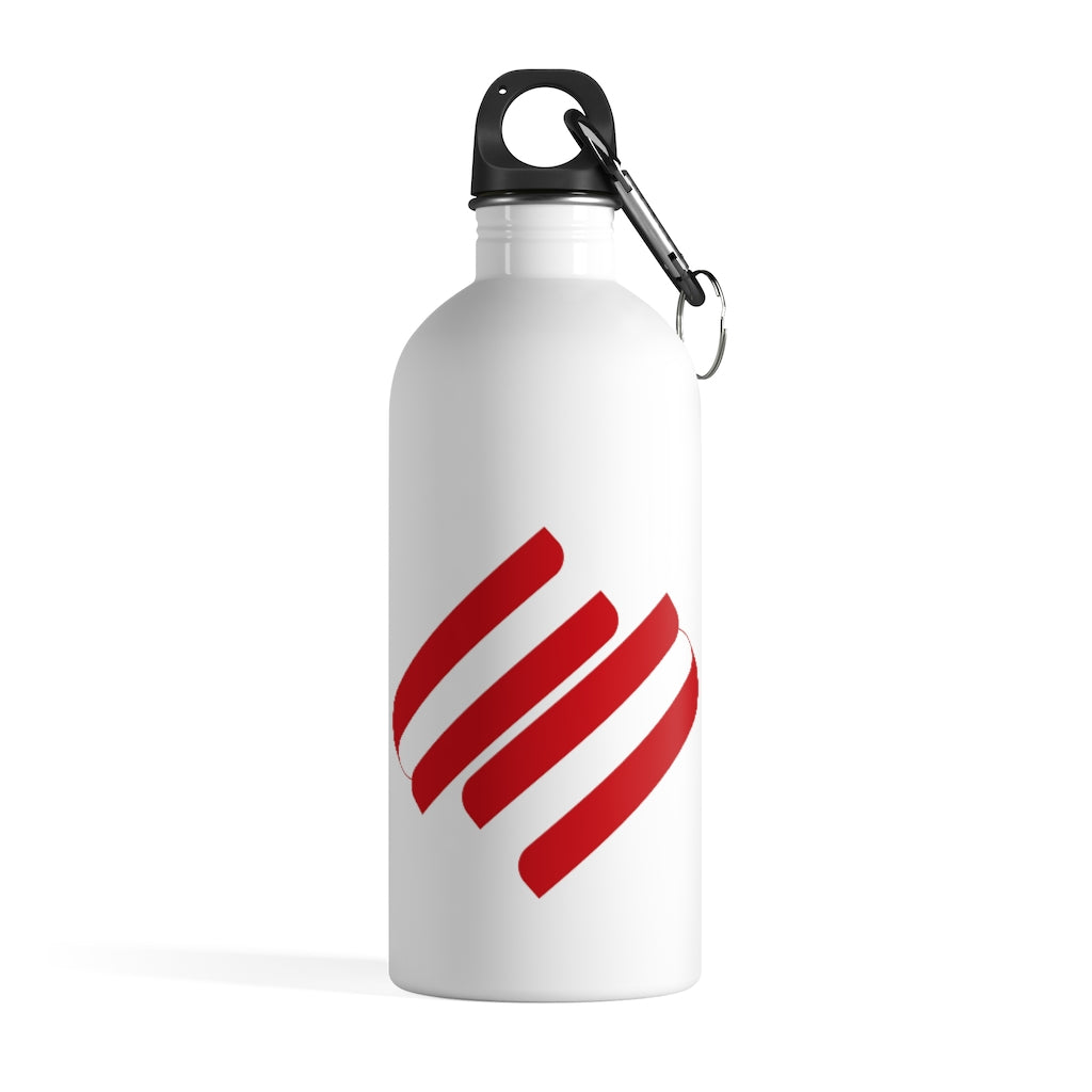 Upscale Red Stainless Steel Water Bottle
