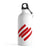 Upscale Red Stainless Steel Water Bottle