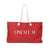 UPSCALE AF Red Weekender Bag